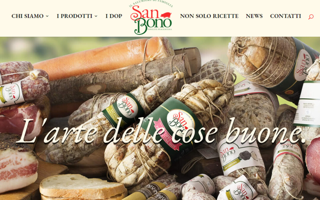 Il nuovo sito San Bono è online