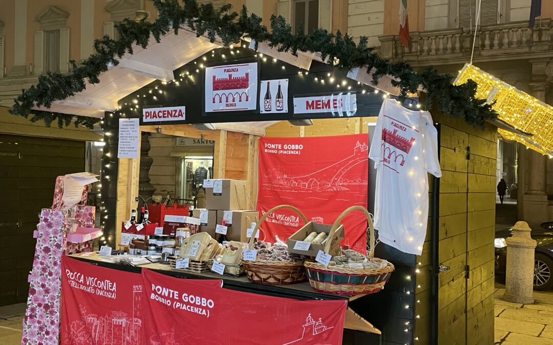 San Bono partecipa agli eventi di Natale in piazza Cavalli a Piacenza